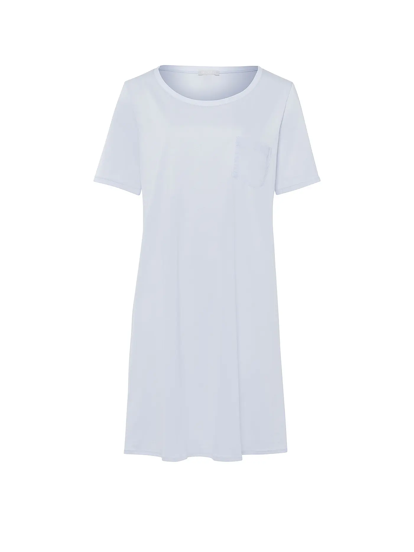 HANRO | Sleepshirt - Nachthemd "Cotton Deluxe" | hellblau
